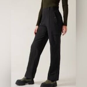 Athleta Vienna stretch Black Cargo Pants 6